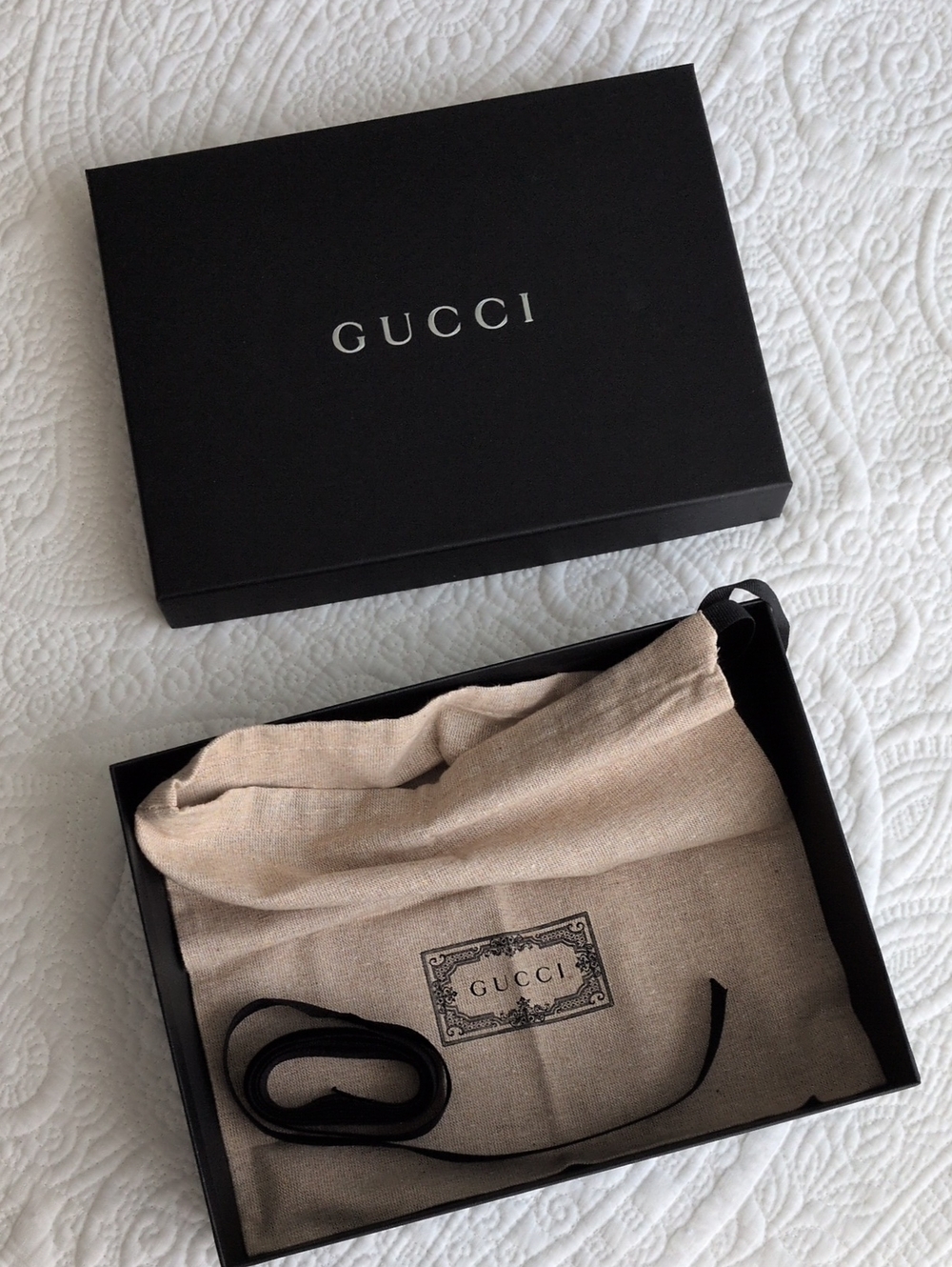 Gucci Large Box + Dust Bag + Ribbon - Picture 9 of 13